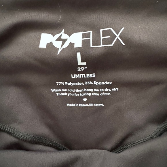 POPFLEX FOREST GREEN Cargo Leggings - Picture 6 of 6